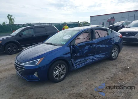 2020 Hyundai Elantra Sel/Value/Limited from USA, damaged, VIN 5NPD84LF8LH614674